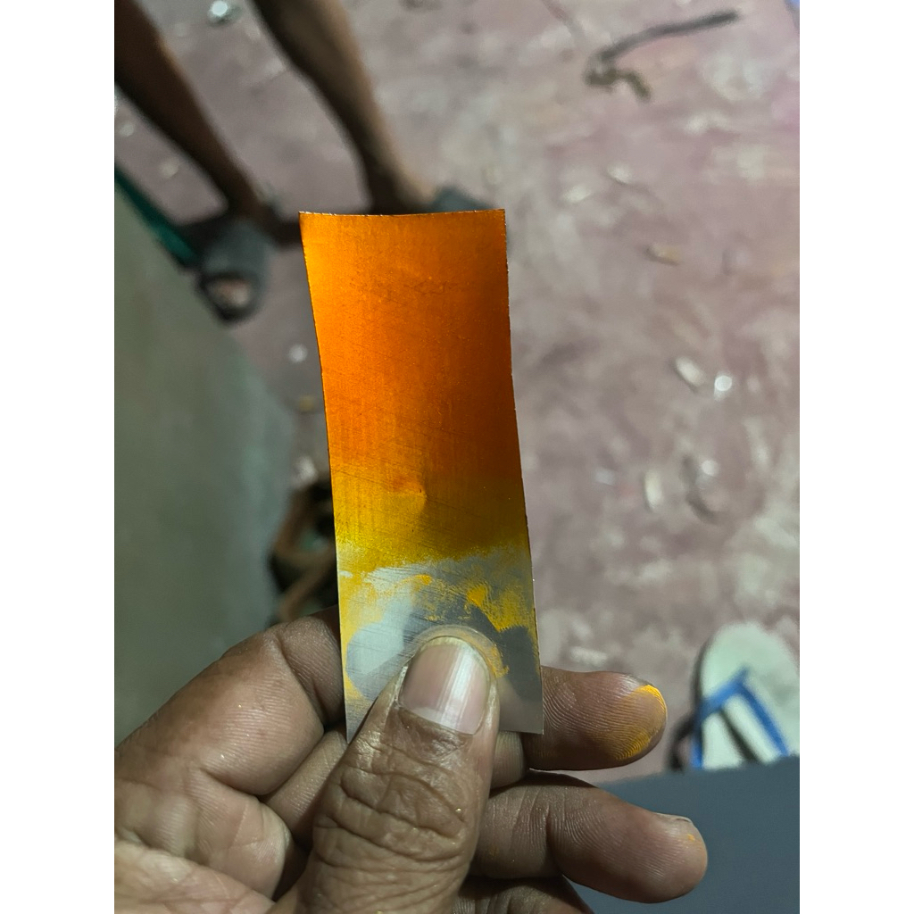 powder coating candy orange