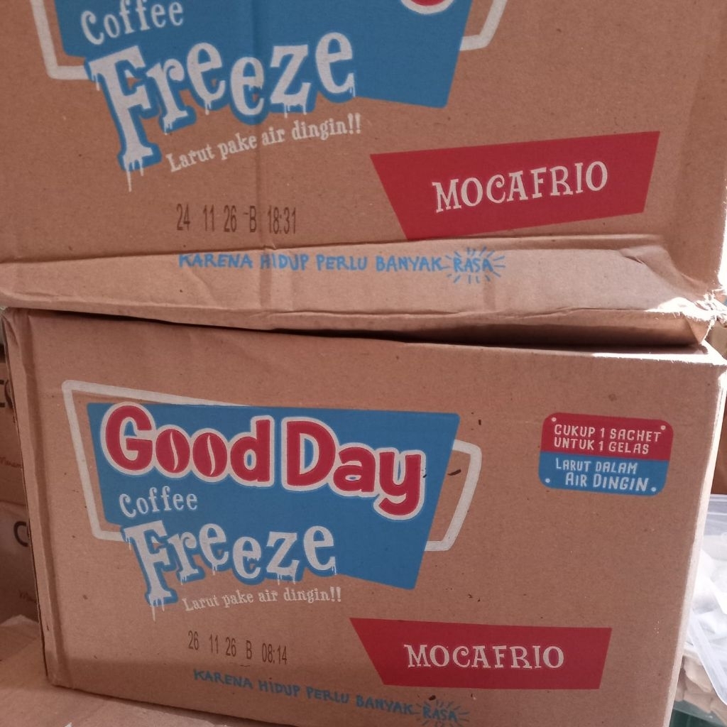 

GOODDAY FREEZE MOCAFRIO 12 RENTENG 1 DUS