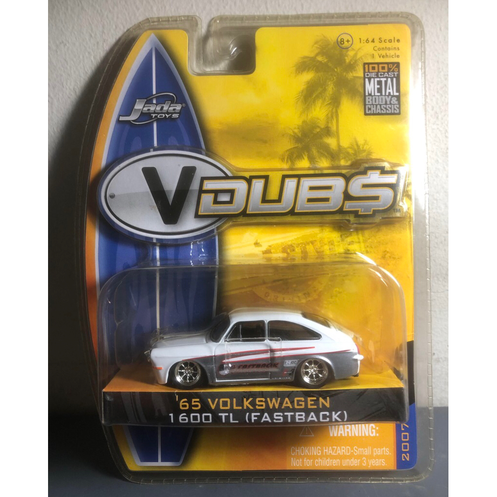 Jada Vdubs Volkswagen 1600TL (fastback)