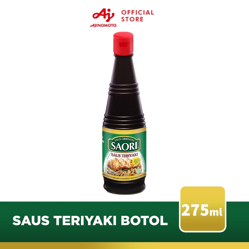 

[oddsolshop] pekanbaru/Saori Saus Teriyaki 275ML Botol Oriental Sauce Saos Makan Bumbu Masak Instan