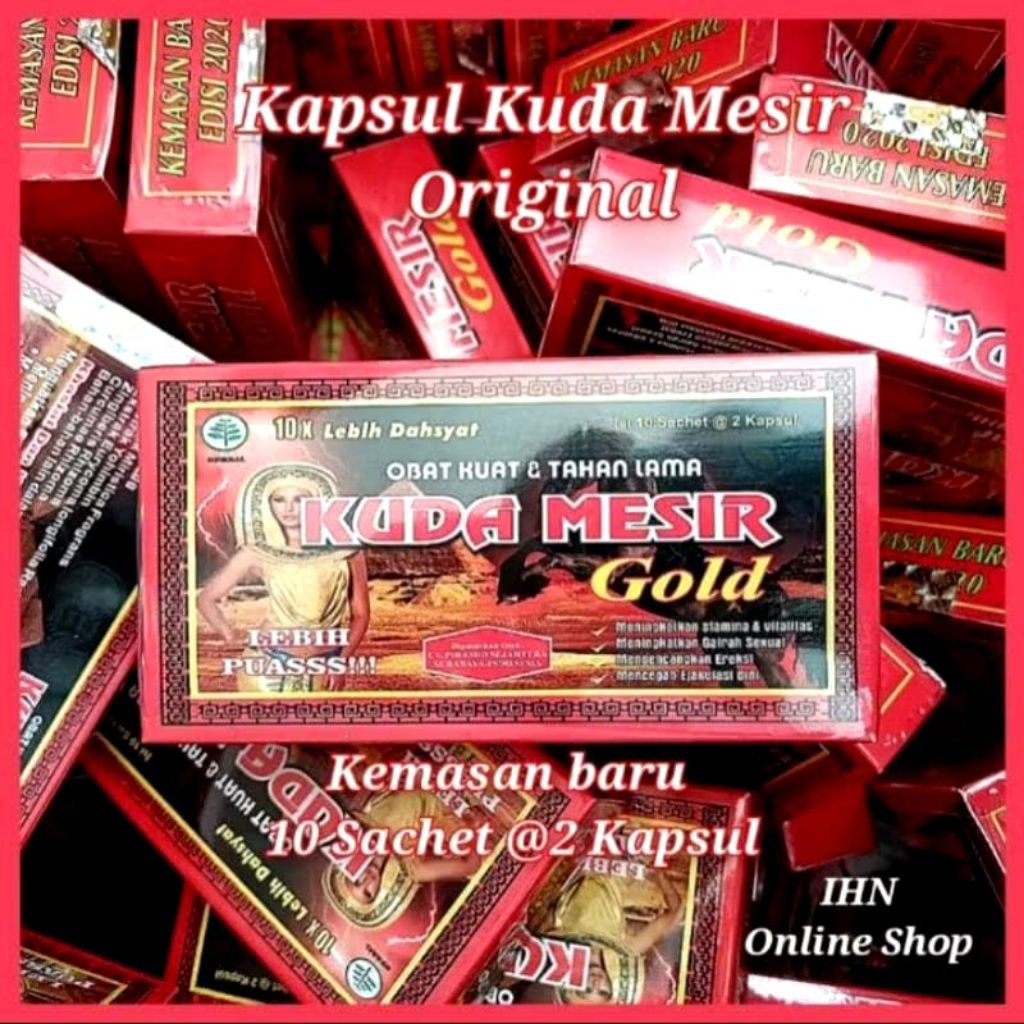 KAPSUL KUDA MESIR GARANSI 1000% ORIGINAL