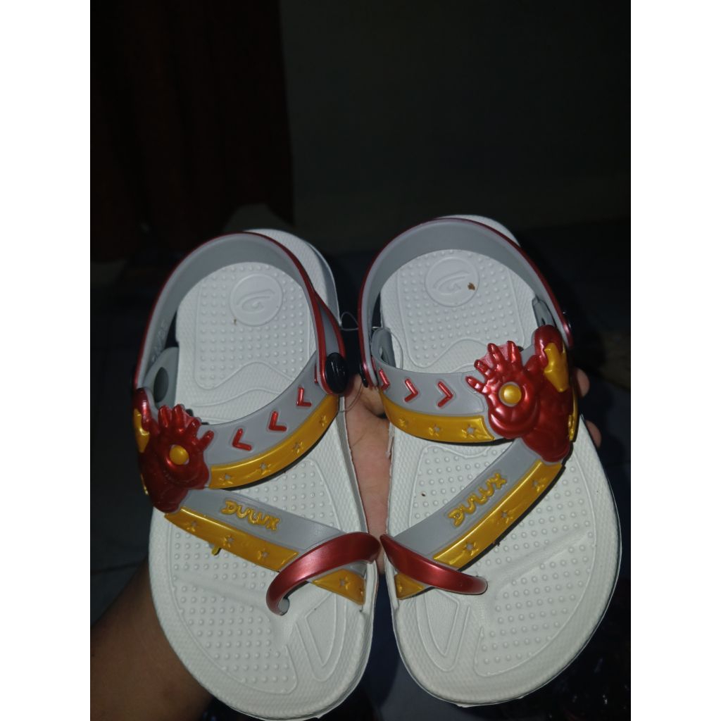 sandal anak iron man sandal tali anak laki laki