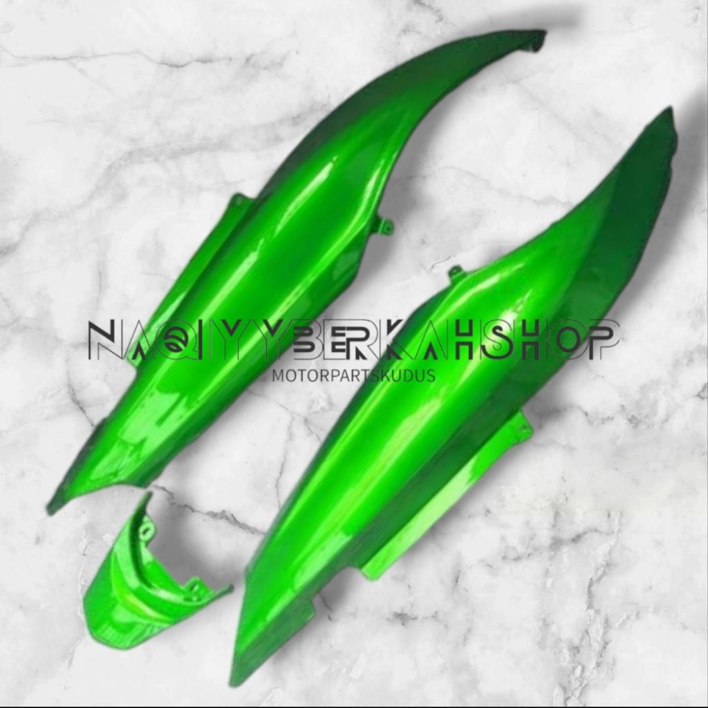 BODY Sett Kanan/Kiri PET Sambungan YAMAHA MIO J Warna HIJAU