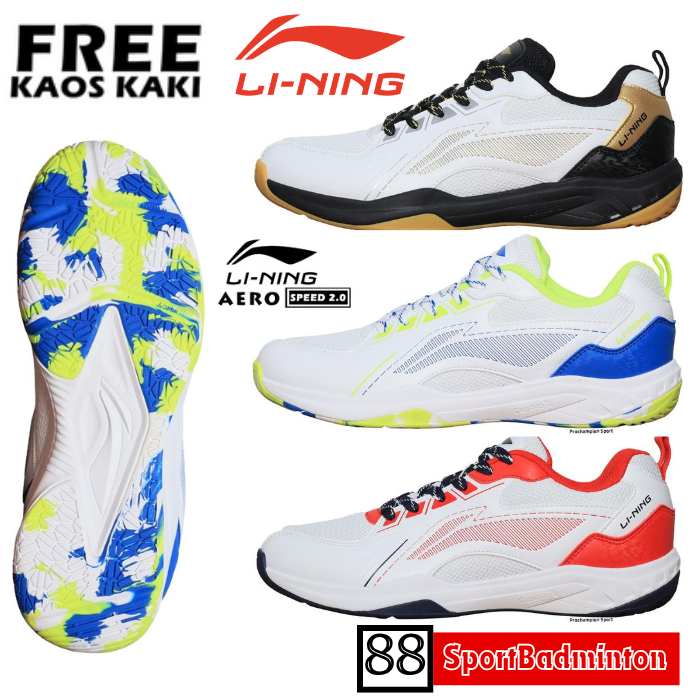 Li-Ning AERO SPEED 2.0 Badminton Shoes - Sepatu Badminton Original Li-Ning