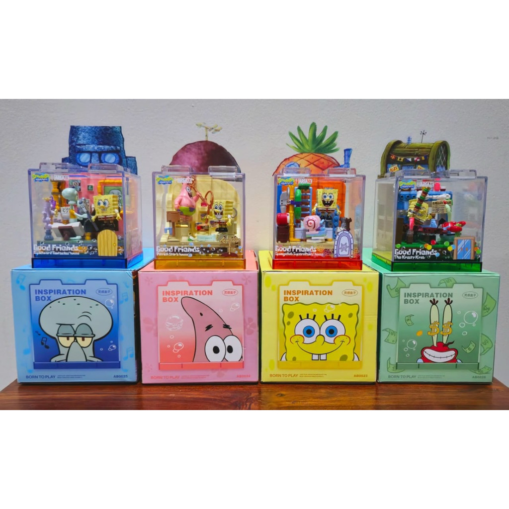 Area X SpongeBob Set 4