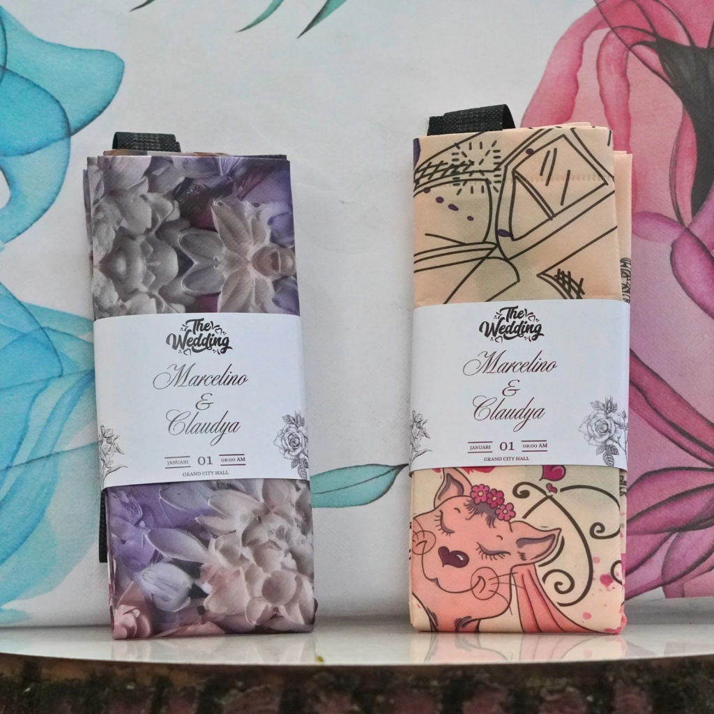 Min 20Pcs Souvenir Tas Spunbond Free Custom Design | Tas Belanja Jumbo | Tas Tenteng | Tas Wanita