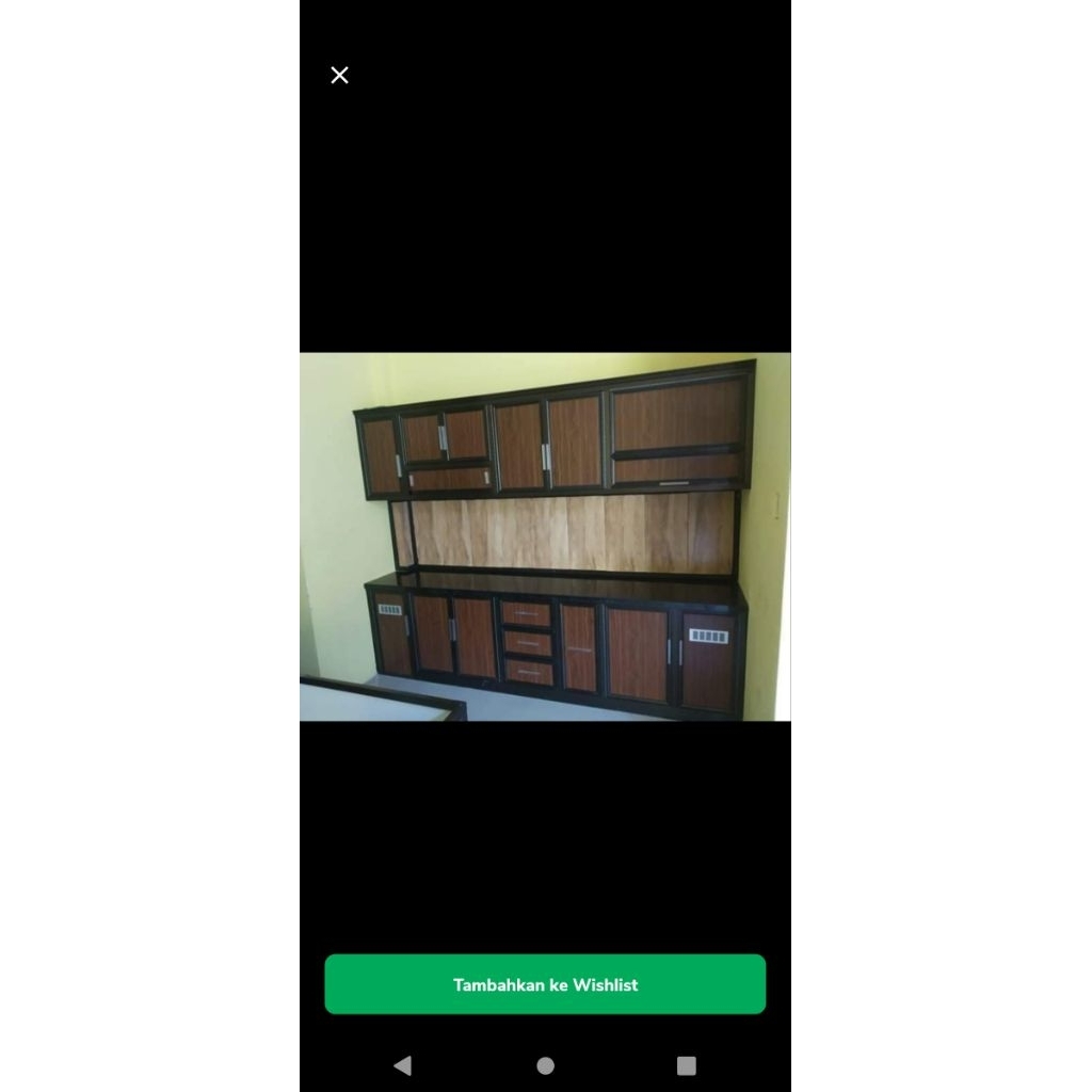 kitchen set alumunium
