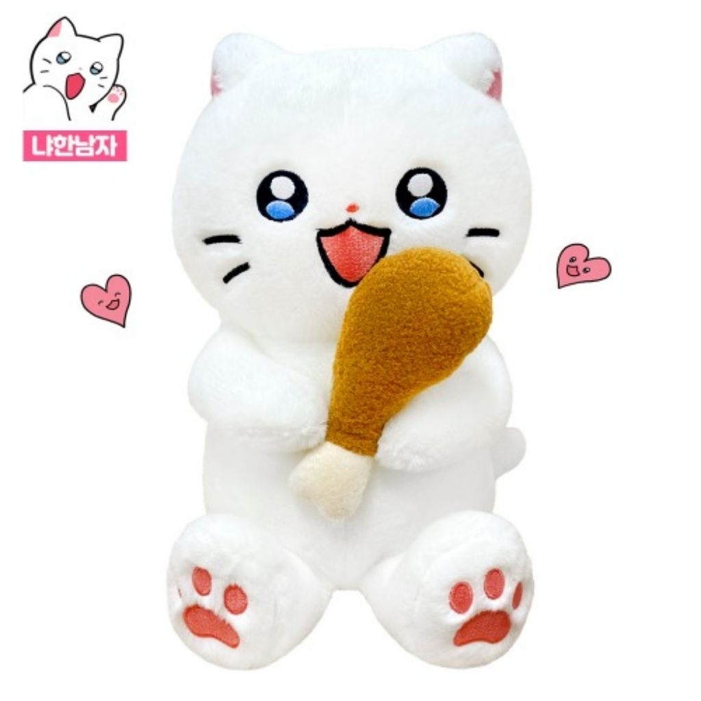 Boneka Kucing Webtoon Nyahan Man Chunbae Ori Korea