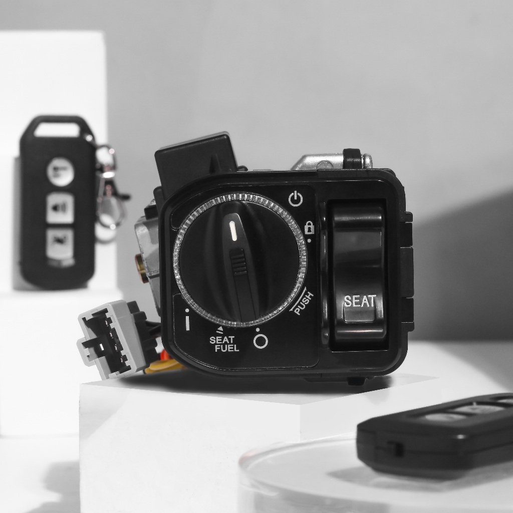 Keyless Smartkey Kunci Remote Alarm Motor Honda Genio dan Scoopy