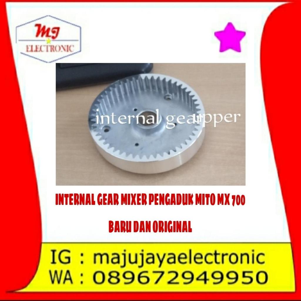 Gear Gigi Internal Mixer Pengaduk Mito MX700 Baru dan Original