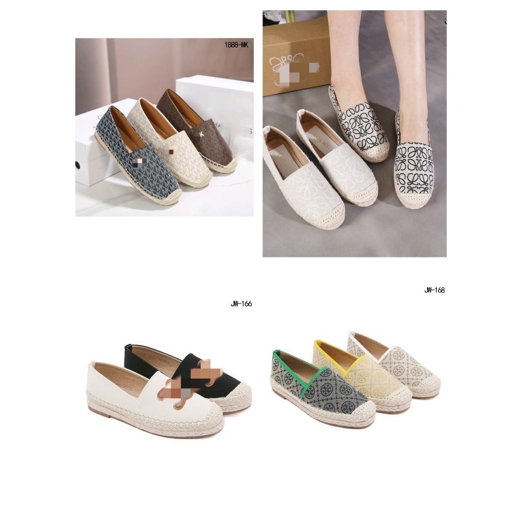 1888-LW / JW-161 / JW-166 / JW-167 / JW-168 / 1888-MK Espadrille