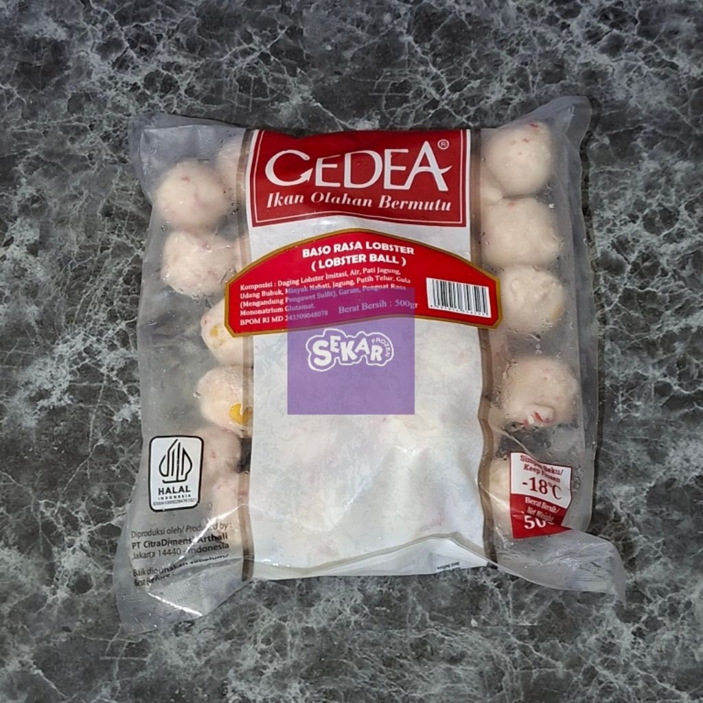 

CIDEA BASO LOBSTER 500 GR