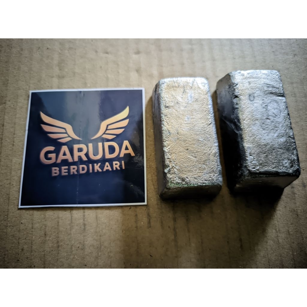 Timah hitam (PB) batangan lunak kemasan 500 gram