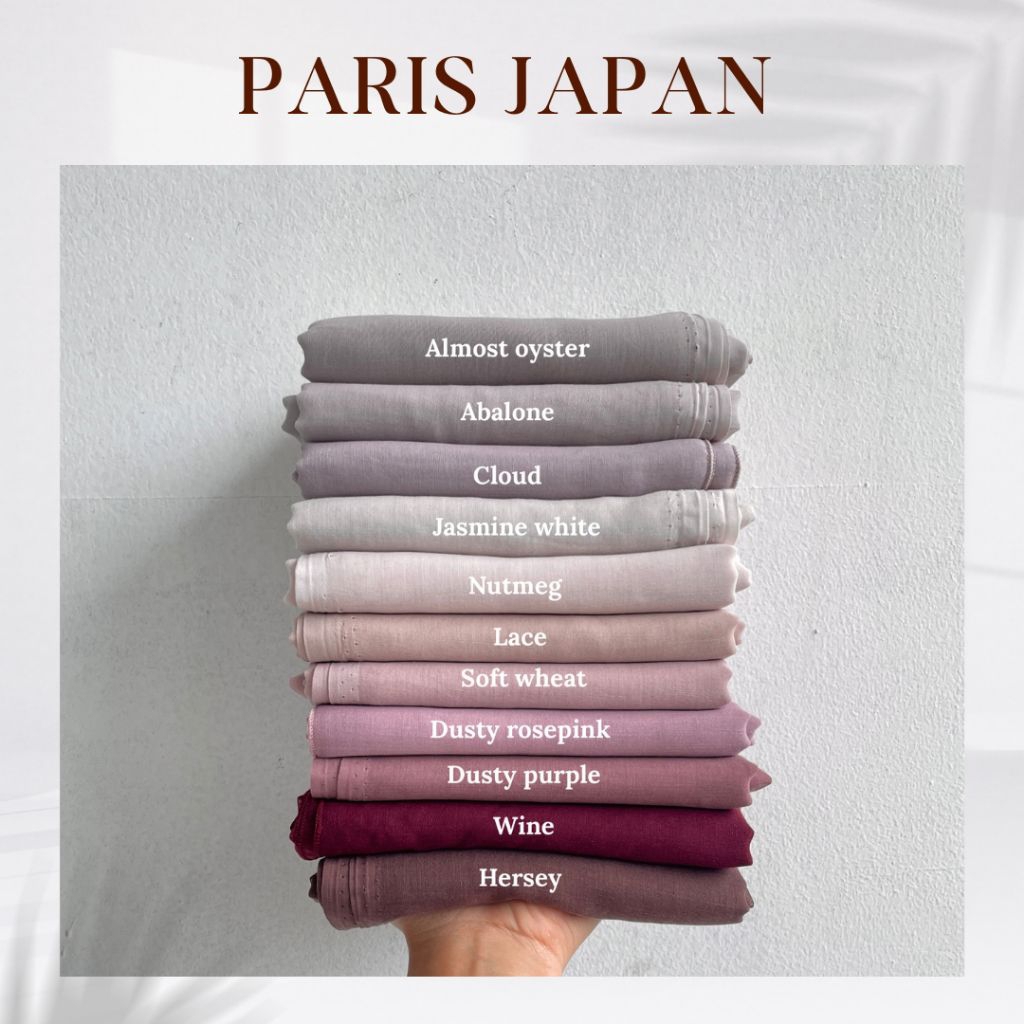 PARIS JAPAN | kerudung Paris Japan Premium