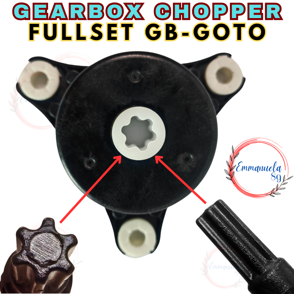 GEARBOX GOTO / CHOPPER / BLENDER Capsule Gear set