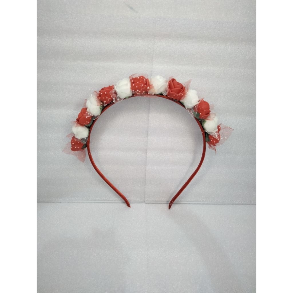 bando merah putih || bando agustusan || bando karnaval || bando bunga