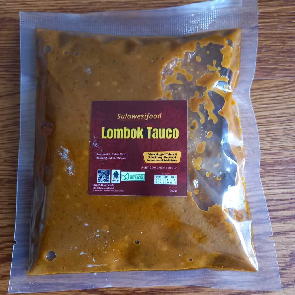 Lombok Sambal tauco Coto makassar frozen