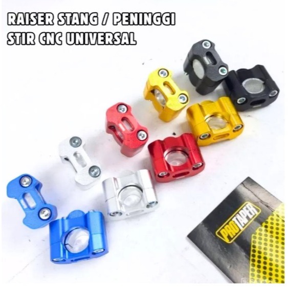 RISER STANG FATBAR ORIGINAL PROTAPER FULL CNC RAISER KLEMAN PENINGGI STIR