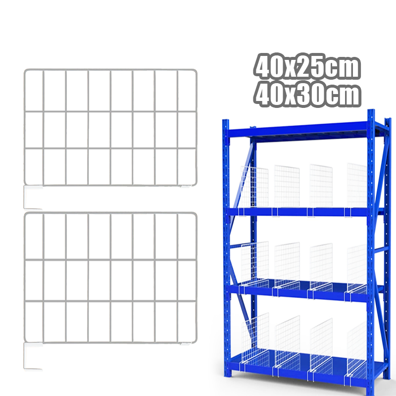 Sekat Rak Gondola Aksesoris Rak Gondola 40X25 40X30cm
