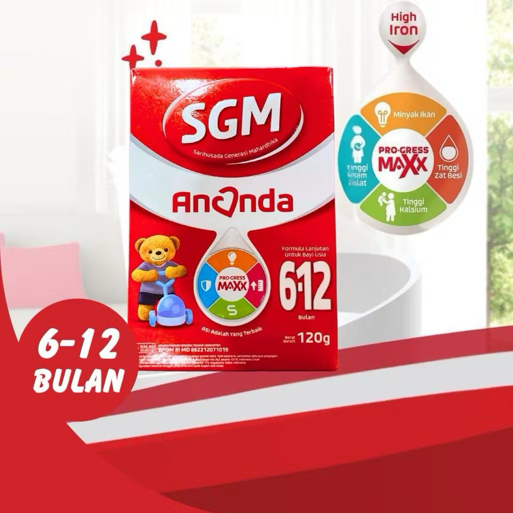 SGM ANANDA 6-12 SUSU FORMULA BAYI 120gr