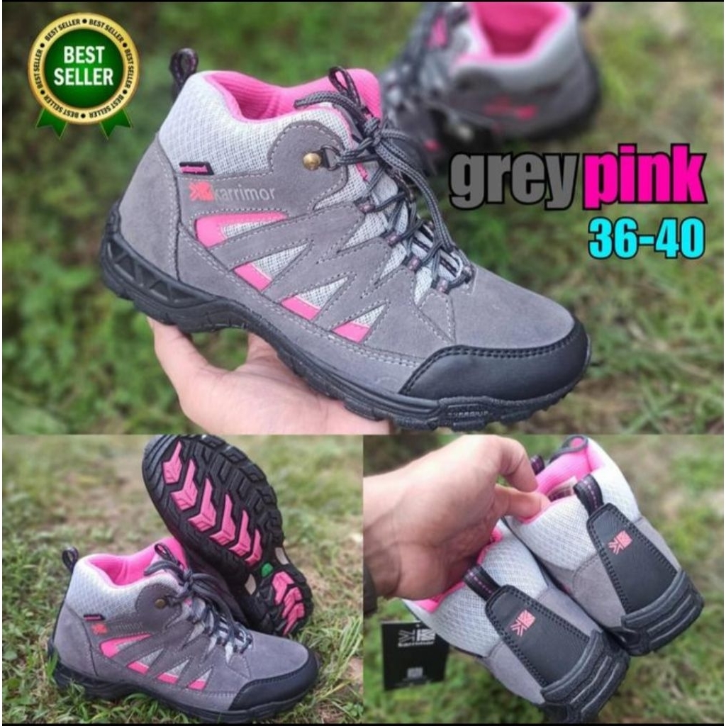 Sepatu Outdoor wanita Sepatu boot wanita sepatu Gunung wanita anti air karrimor terbaru