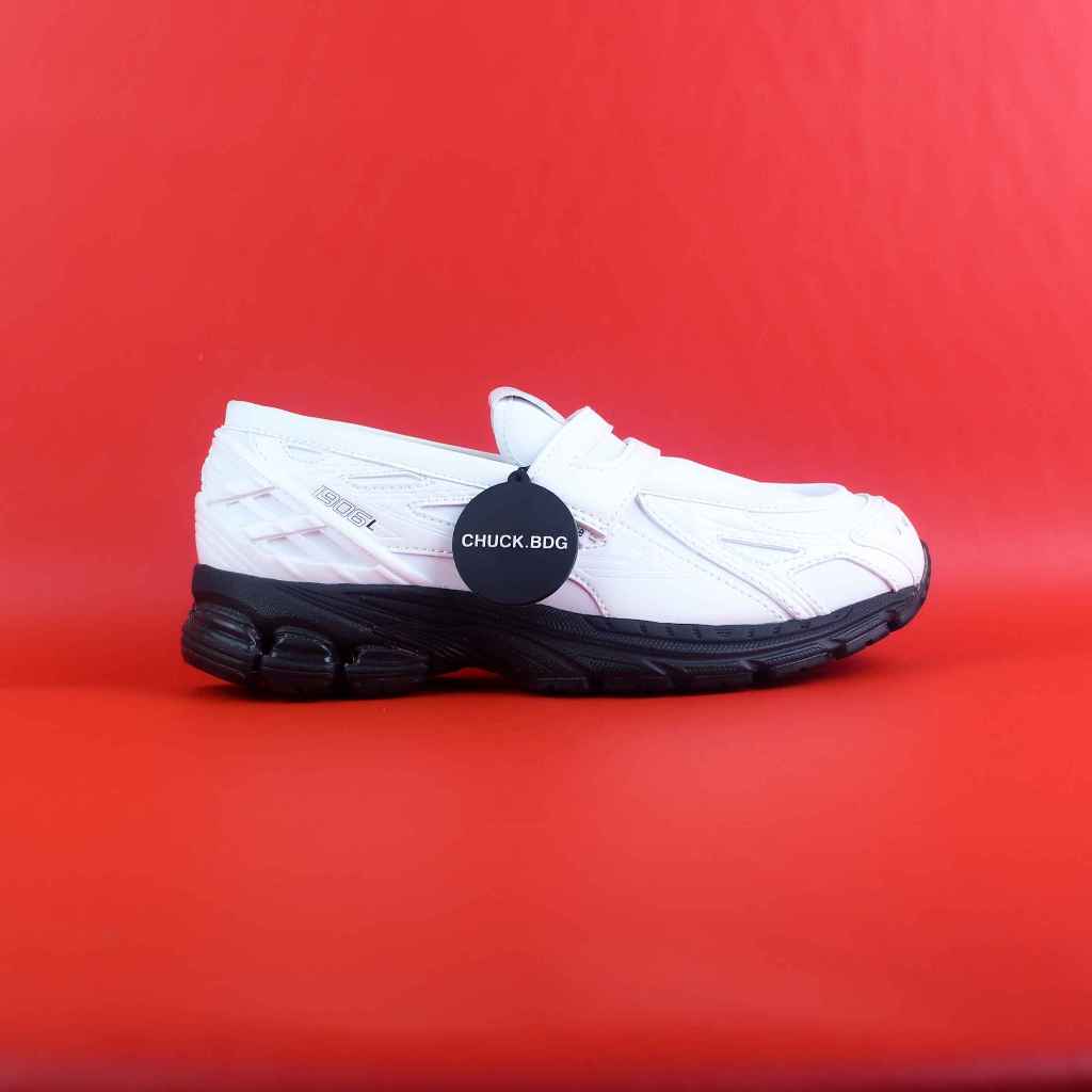 Sepatu Junya Watanabe MAN x ENBE 1906 Loafer White Black 100% Original