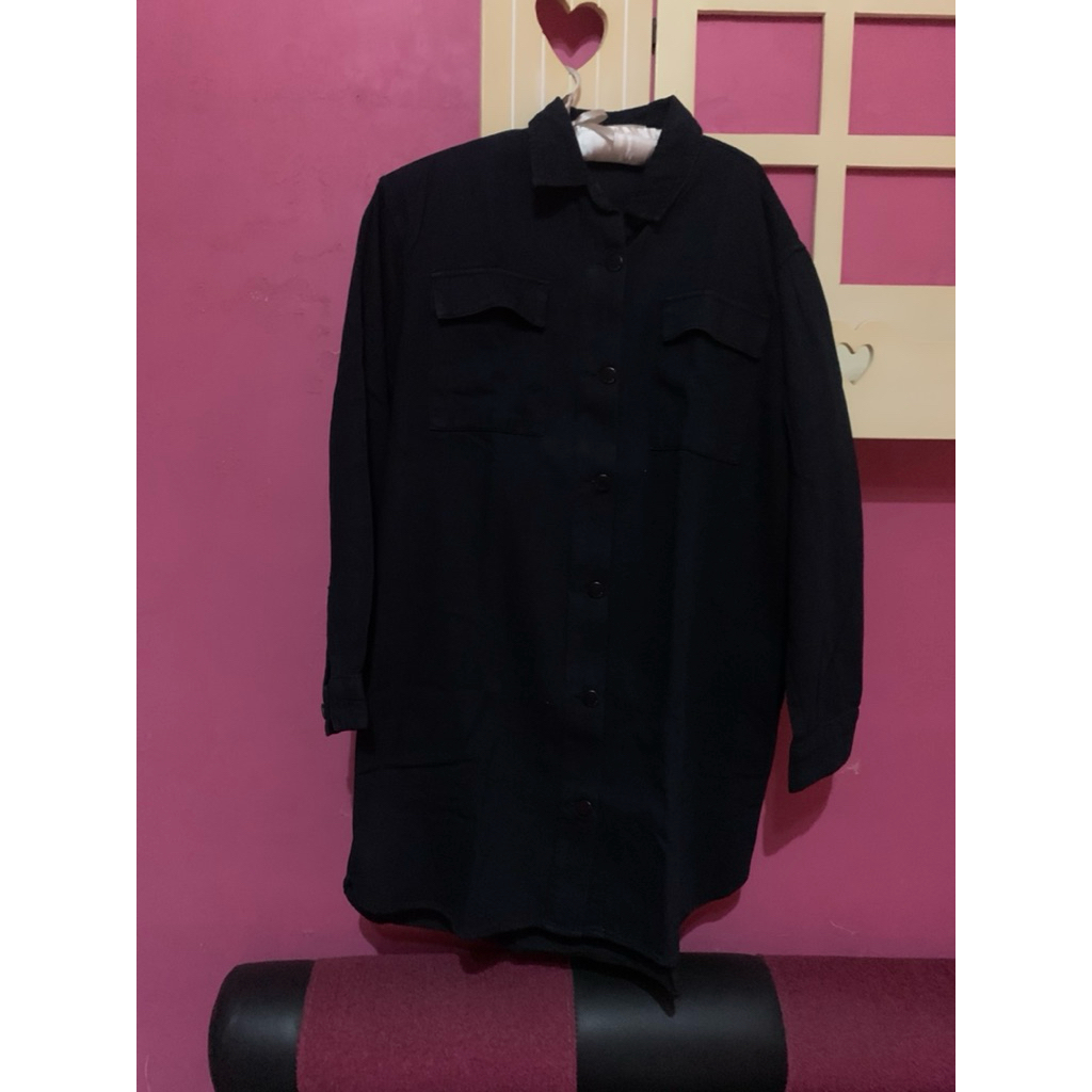 Atasan denim colorbox