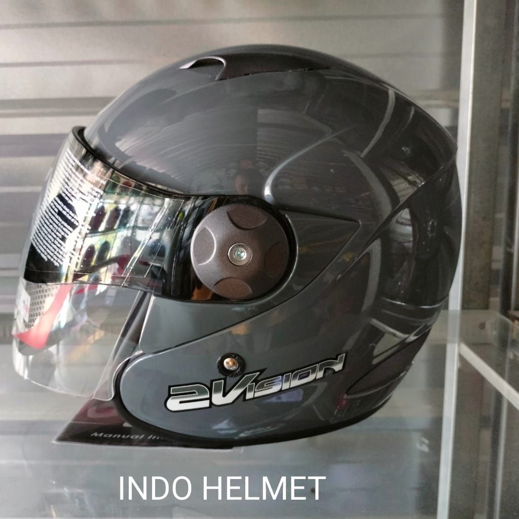 HELM KYT 2 VISION GORILLA GLOSSY ORIGINAL KYT 2 VISION