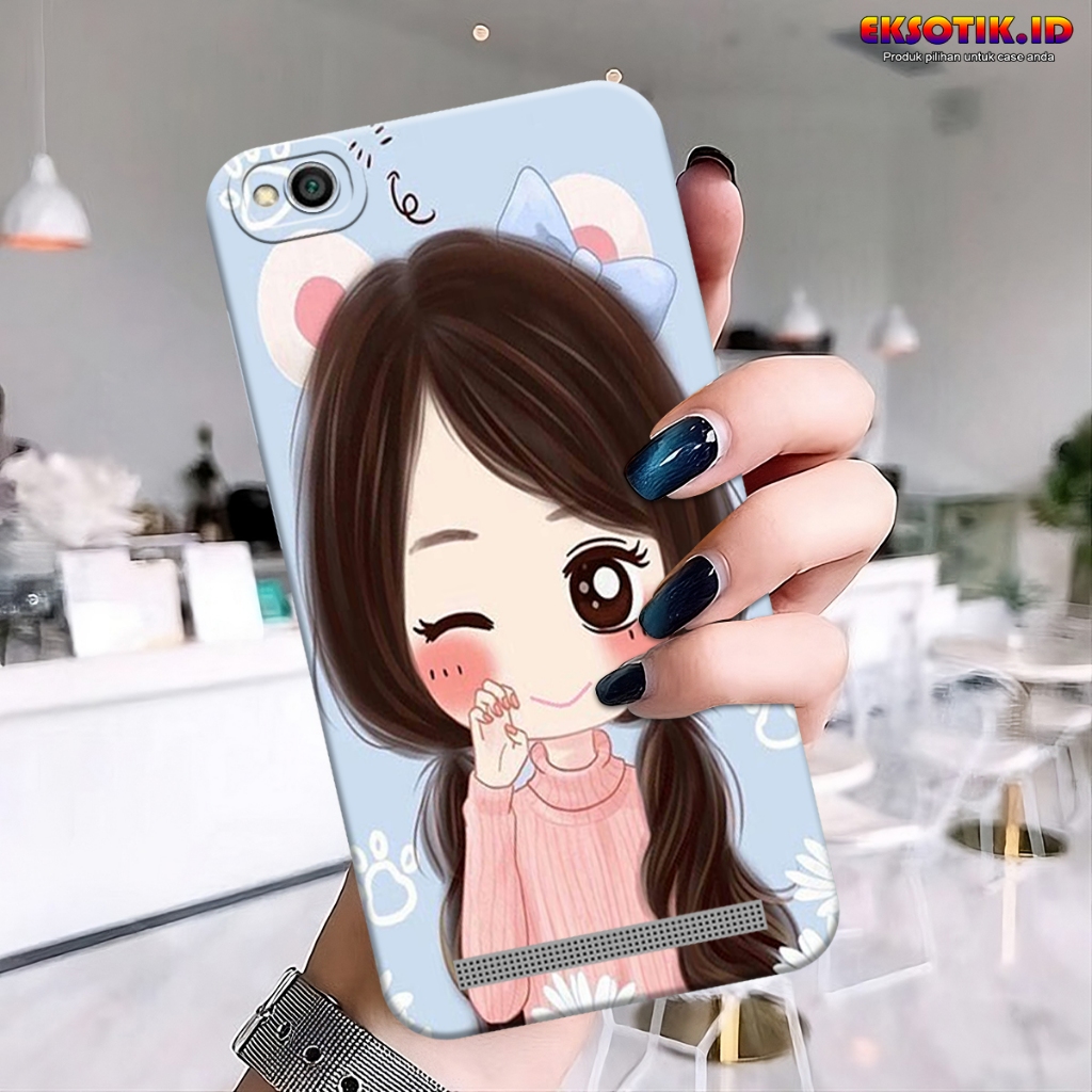 Case XIAOMI REDMI 5A - Eksotik.id - Casing XIAOMI REDMI 5A - Case CUTE GIRL - Skin Handphone - Silik