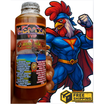 kemin merah ayam Bangkok aduan VVIP