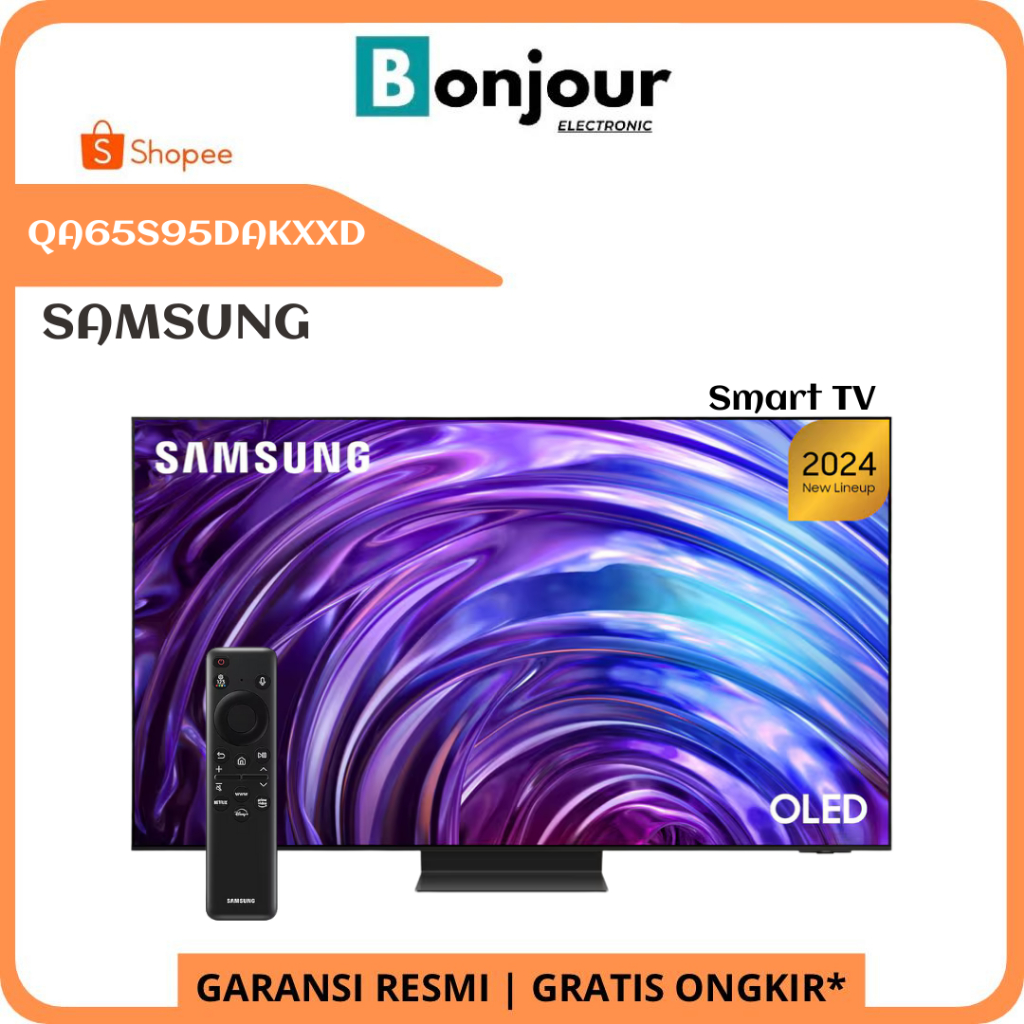 OLED TV Samsung 65S95D 65 Inch Smart TV Samsung 4K Tizen OS QA65S95DAKXXD