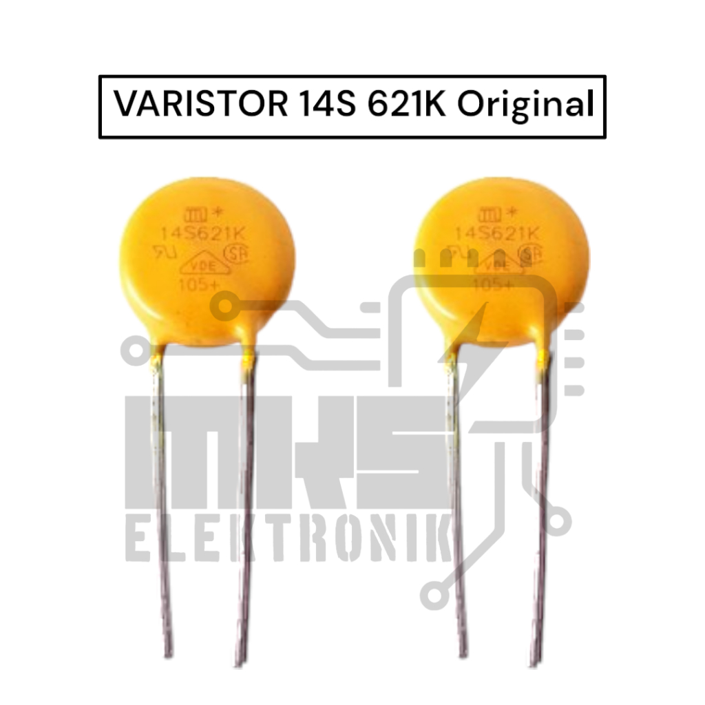 VARISTOR 14S 621K Original Isi 2pcs