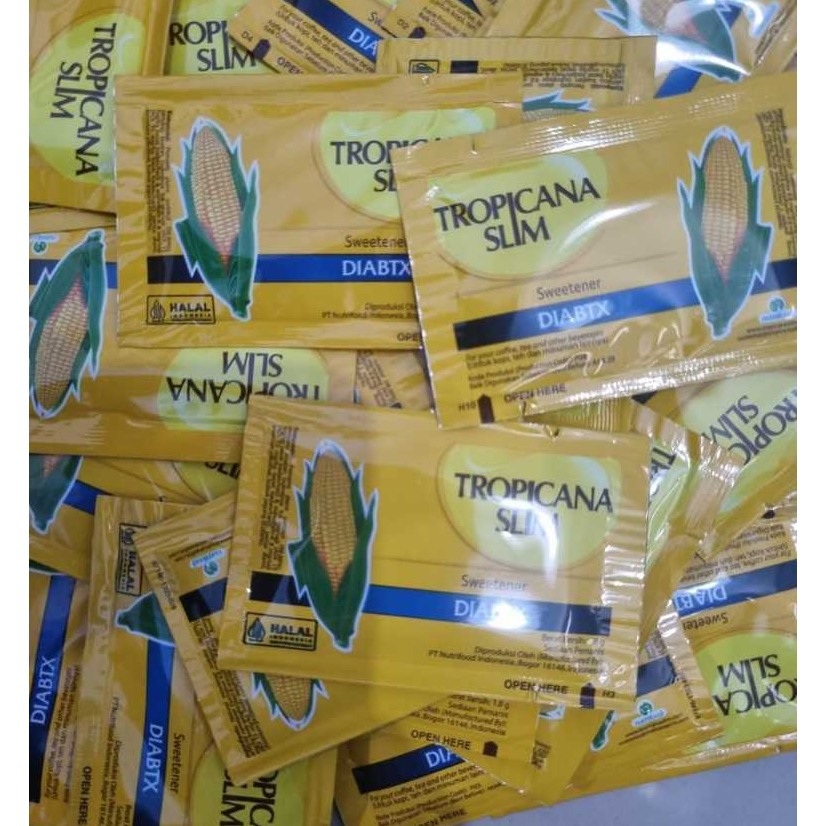 

ECER - TROPICANA SLIM DIABTX KHUSUS DIABETES ISI - 25 SACHET -