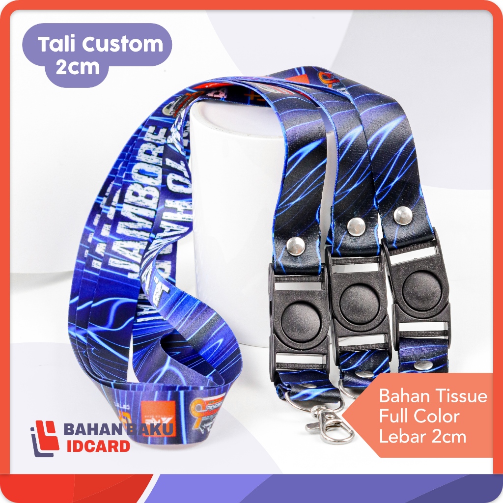 

Gantungan Name Tag Id Card Custom Ukuran 2cm Cetak 1 atau 2 sisi desain bebas