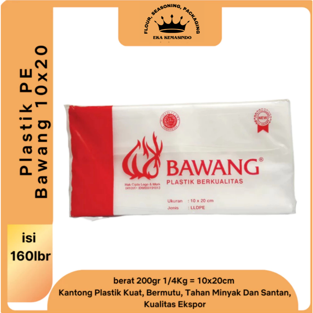 Hemat Plastik PE Bawang 1kg / Plastik kiloan / Plastik 1/2kg / Plastik 1/4kg / plastik 2kg