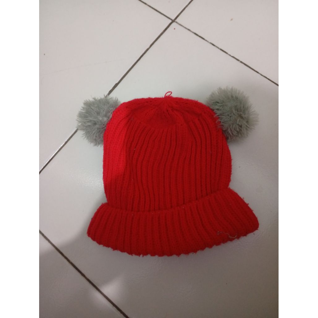 topi bayi preloved