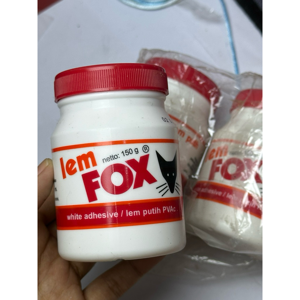 

LEM FOX PUTIH 150g / LEM PVAC