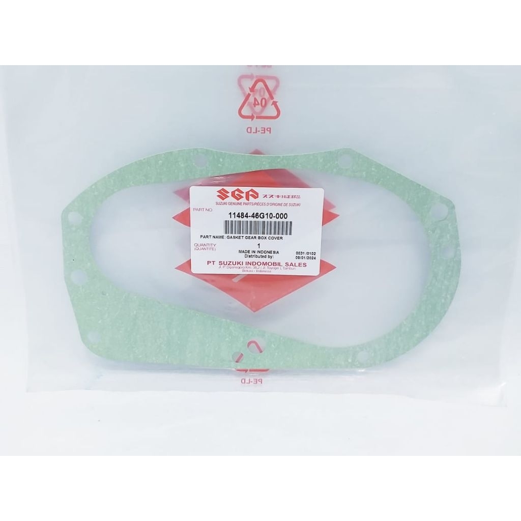 Paking Rasio Gardan Spin, Hayate, Skydrive, Skywave 11484-46G10-000 Suzuki Genuine Parts