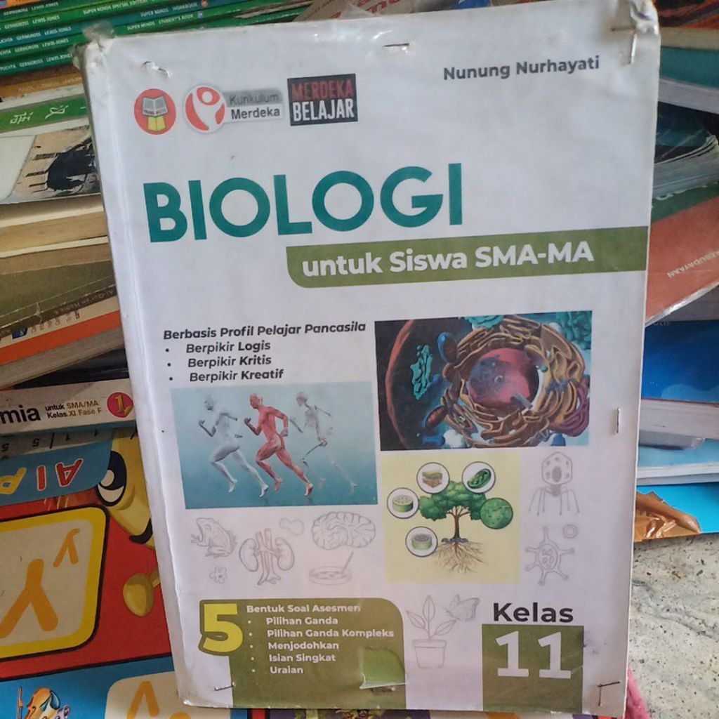 ipa biologi SMA/MA/kelas X/10/1kurikulum merdeka  yrama widya ORIGINAL bebas coretan