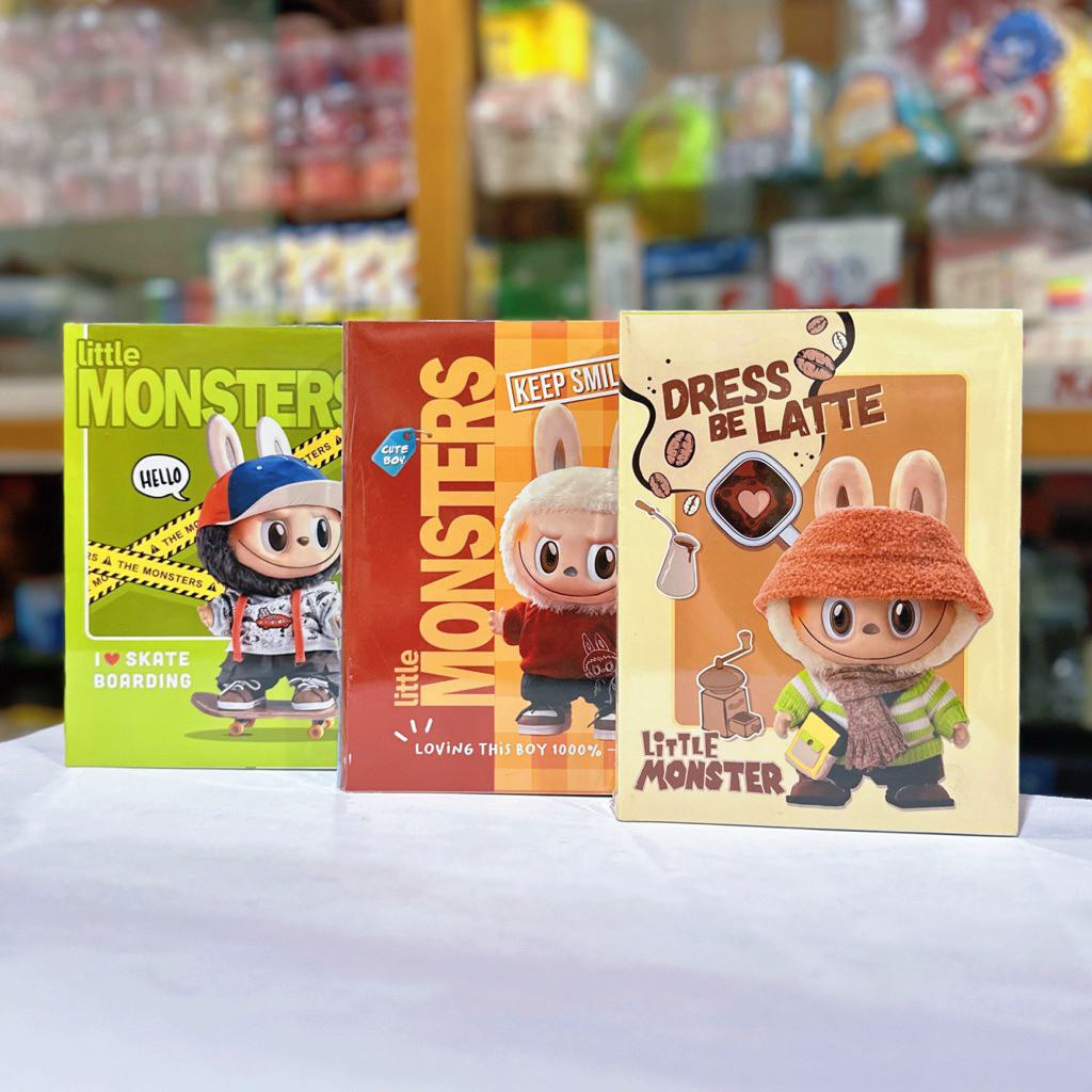 

Buku Tulis Kwarto Fancy X-BOOK Isi 38 Labubu [1 PACK]