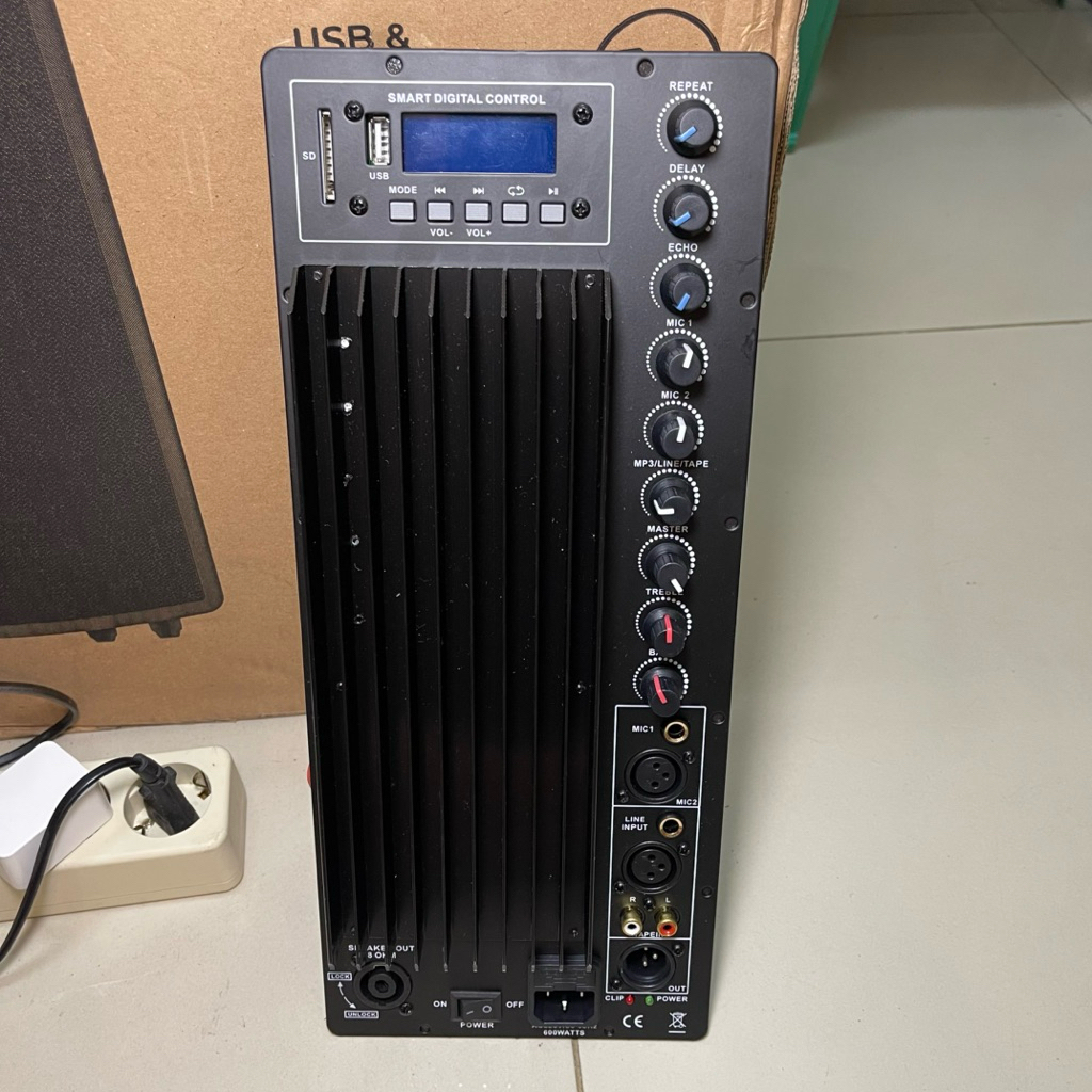 Modul speaker / power kit Delay , Repeat , echo , BT , USB plat 1638