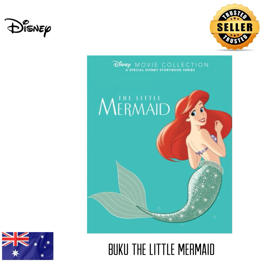 Disney The Little Mermaid Buku Cerita Disney Movie Collection Storybook