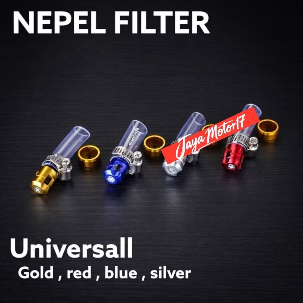 Tube Drain selang pembuangan filter udara universal matic honda yamaha nepel filter import cnc tube 