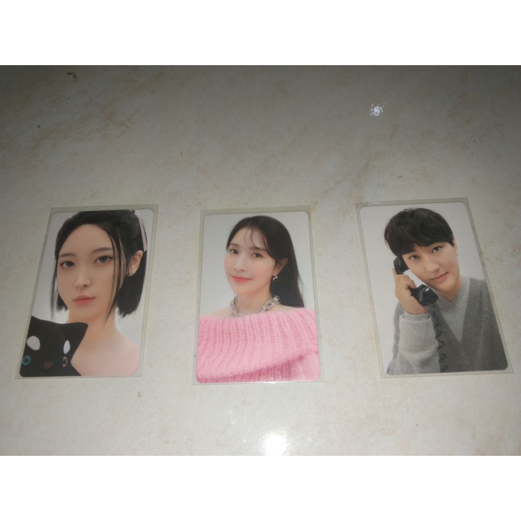 PHOTOCARD OFFICIAL NAEVIS, BOA, KANGTA