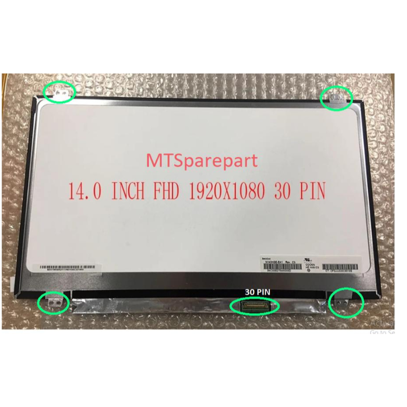 LED LCD Dell LATITUDE 14 5490 5491 FHD