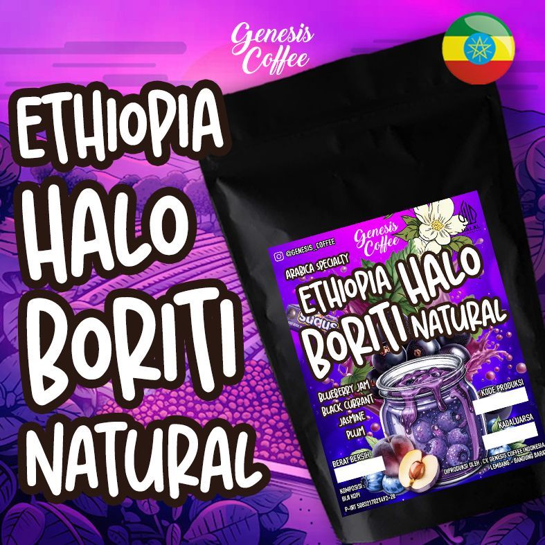 

ARABICA ETHIOPIA HALO BORITI NATURAL
