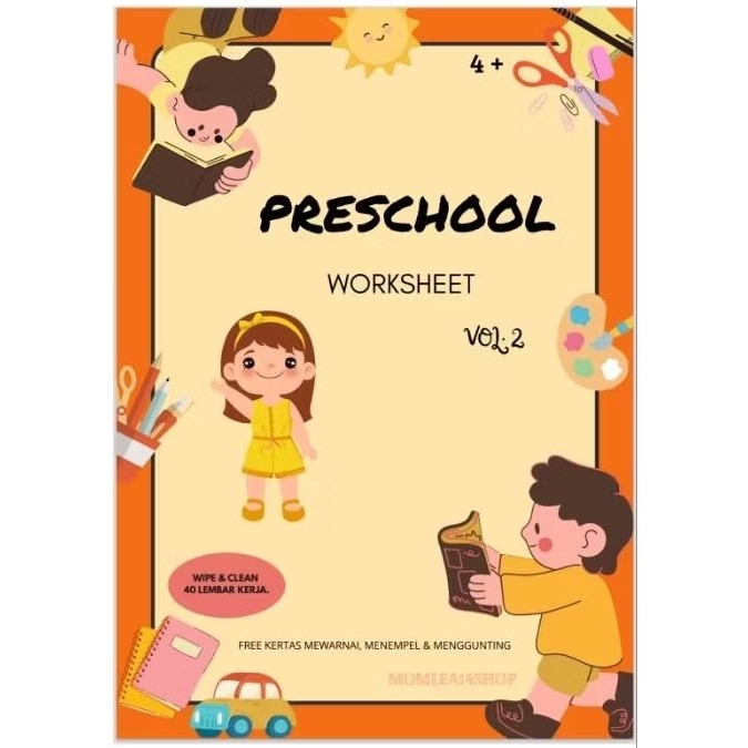 Preschool worksheet vol.2