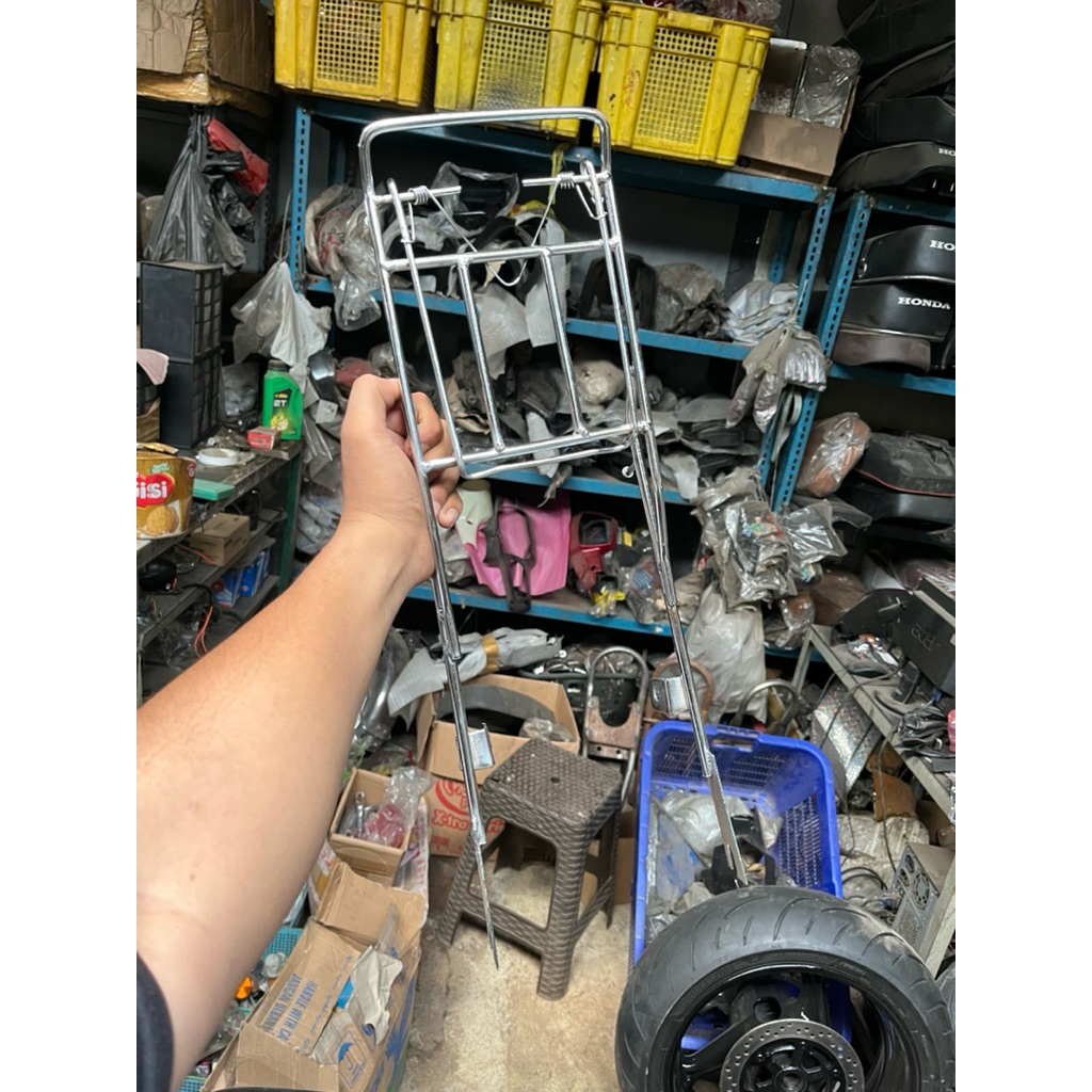 rak jepit belakang c70 jepret belakang c70 rak belakang honda c70