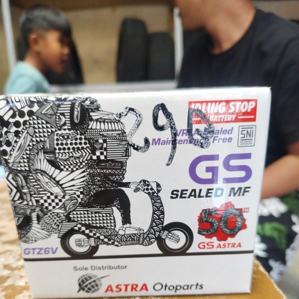 Aki motor GS Sealed MF