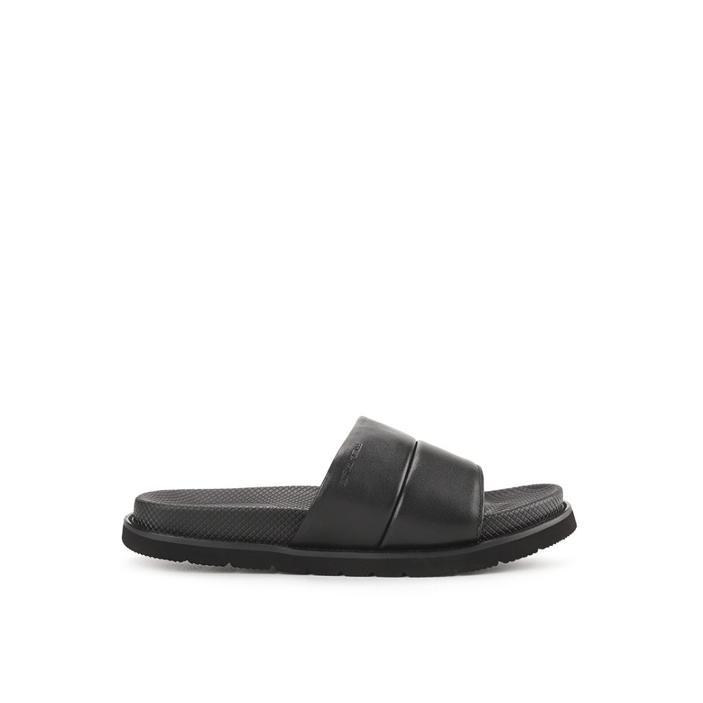 Sandal Casual Pria Andrew Shoes Frodo Black